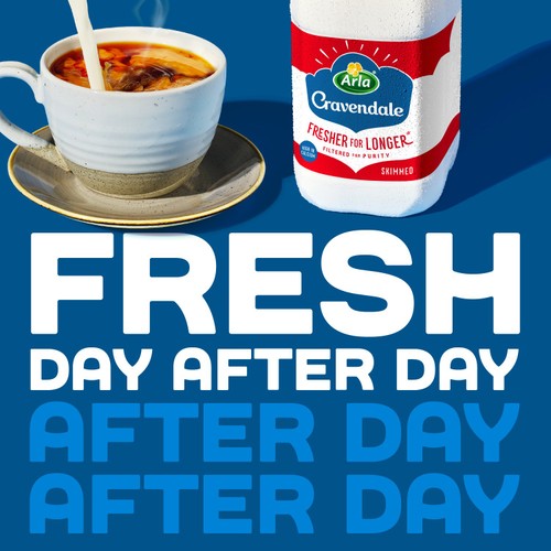 Cravendale Filtered Fresh Skimmed Milk Fresher for Longer