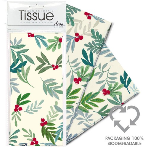 Berry Christmas Tissue Paper