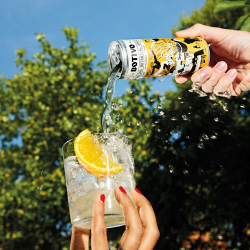 Botivo Alcohol Free Sparkling Botanical Aperitivo Can