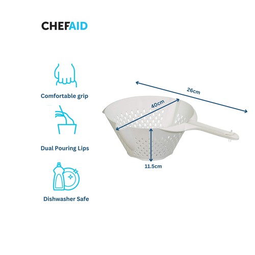 Chef Aid Plastic Colander