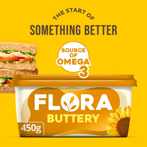 Flora Buttery Spread with Natural Ingredients
