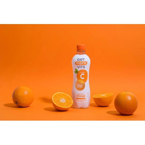 Get More Sparkling Vitamin C Water Orange