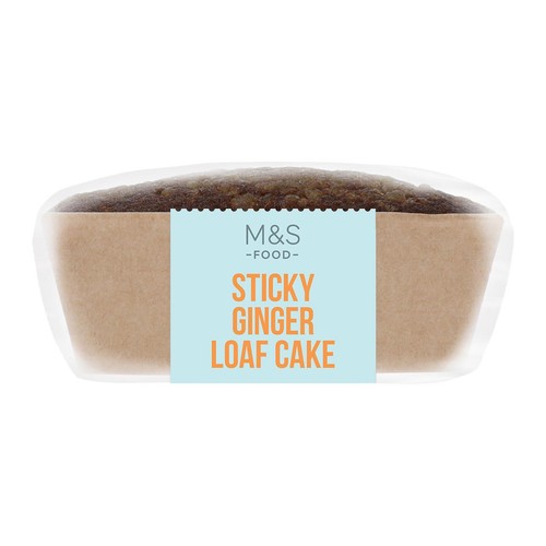 M&S sticky ginger loaf cake