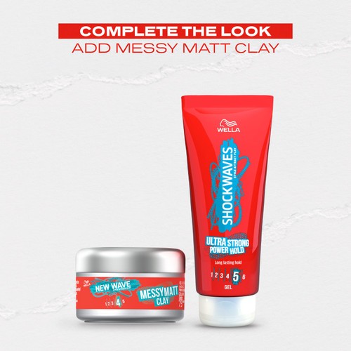 Wella Shockwaves Ultra Strong Power Hold Gel