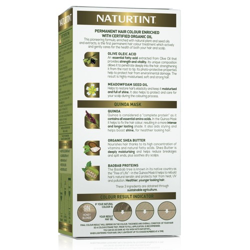 Naturtint Permanent Hair Colour Gel 9N Honey Blonde