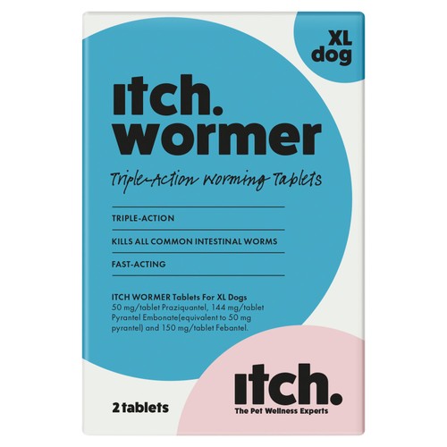 Itch Wormer Tablet Treatment For XL Dogs (20kg+)