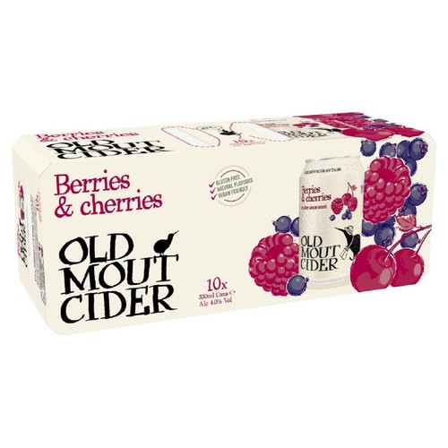 Old Mout Berries & Cherries Cider Cans
