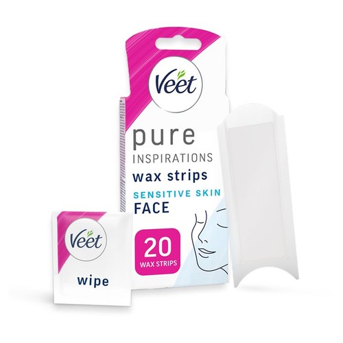 Veet Pure Inspiration Cold Wax Strips - Face