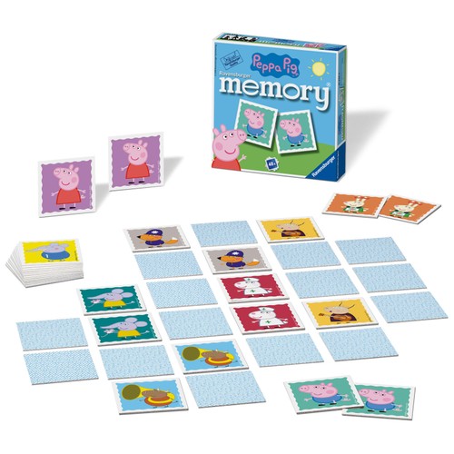Peppa Pig Mini Memory Card Game, 3 yrs+