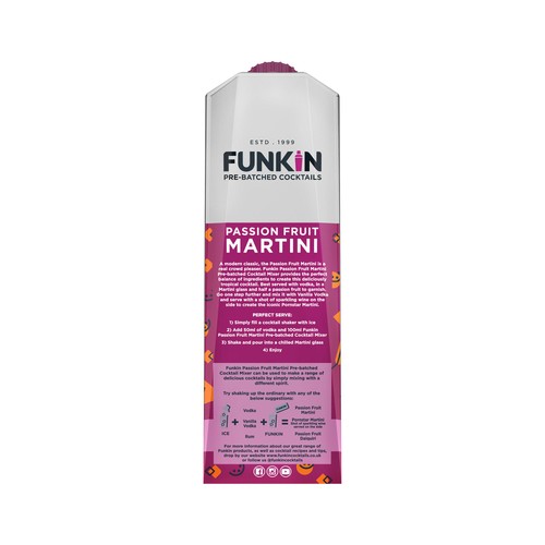 Funkin Passion Fruit Martini Cocktail Mixer