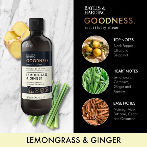 Baylis & Harding Goodness Lemongrass & Ginger Body Wash