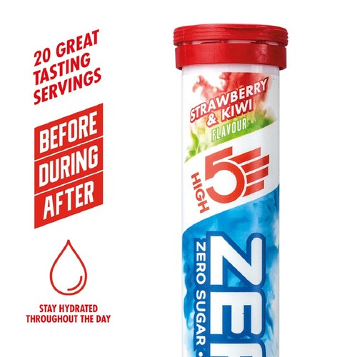 HIGH5 ZERO Strawberry & Kiwi Electrolyte Sports Drink Tablets