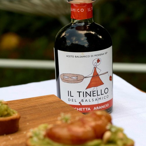 Il Tinello Balsamic Vinegar of Modena IGP Orange Label Medium Acidity