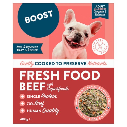 BOOST Pet Beef with Superfoods Meal for Dogs Ocado