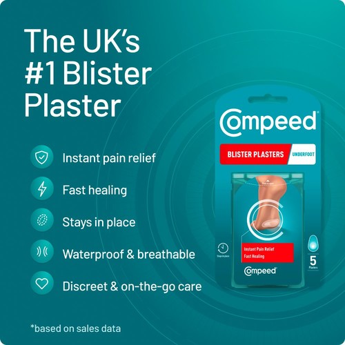 Compeed Underfoot Blister Plasters