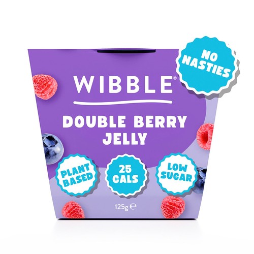 Wibble Plant-based Double Berry Jelly Pot