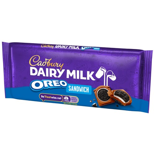 Cadbury Dairy Milk Oreo Sandwich Chocolate Bar