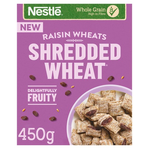 Shredded Wheat Bitesize Raisin Wheats Breakfast Cereal