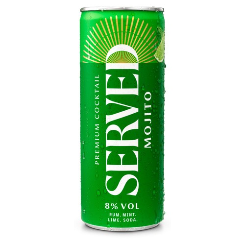 Served Mojito 8% Can