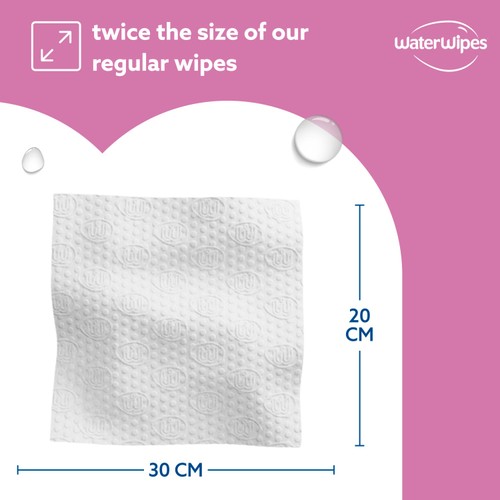 WaterWipes Adult Care Sensitive Wipes