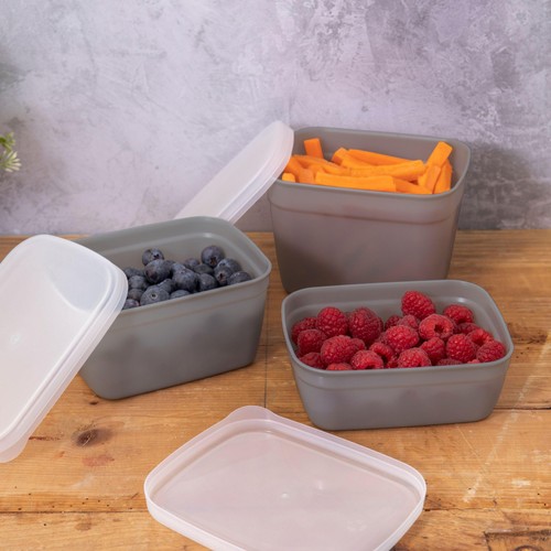 Natural Elements Eco Stackable Recycled Food Container Set