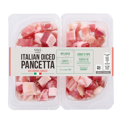 M&S Italian Diced Pancetta
