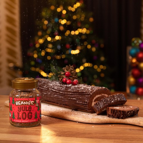 Beanies Flavour Coffee Yule Log