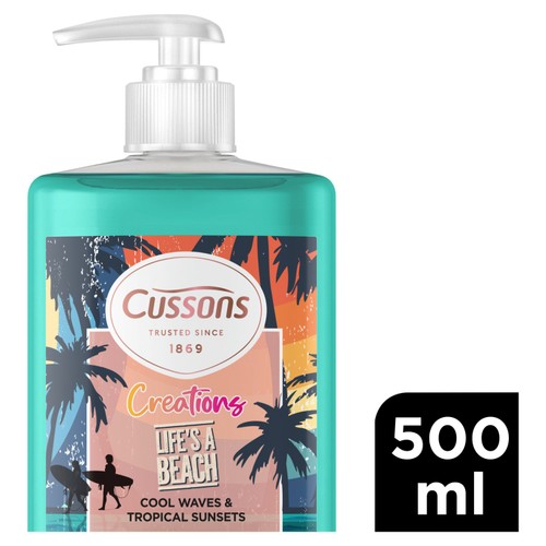 Cussons Creations Life's A Beach Antibacterial Handwash