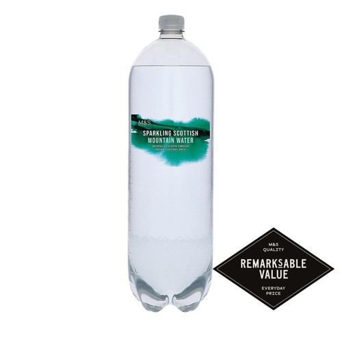 M&S Sparkling Scottish Mountain Water