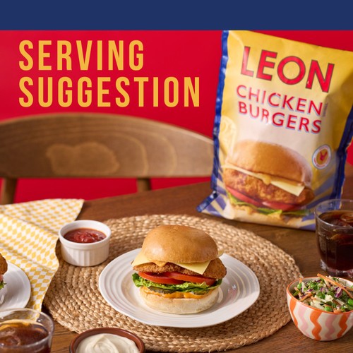 LEON Chicken Thigh Burgers