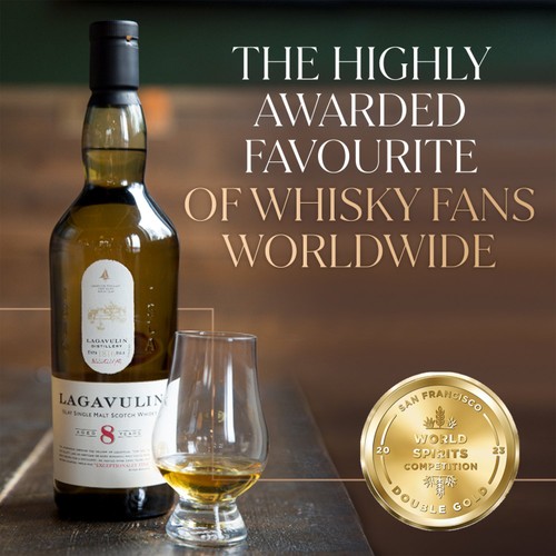 Lagavulin 8 Year Old Single Malt Scotch Whisky