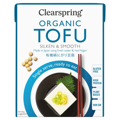 Clearspring Organic Japanese Silken & Smooth Tofu Single Serve