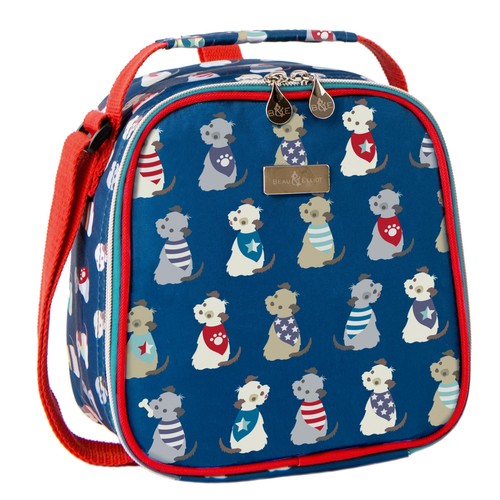 Beau & Elliot Scruffy Pups Insulated Lunch Bag