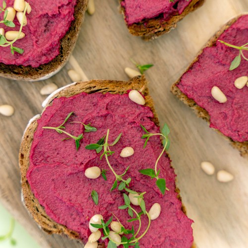 Bonsan Organic Vegan Beetroot Horseradish Pate