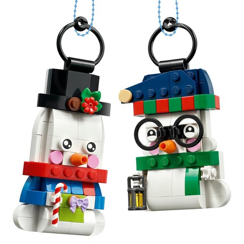 LEGO Seasons and Occasions Snowman Ornaments 40812 6+