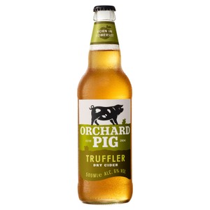 The Orchard Pig Truffler Apple Cider Bottle