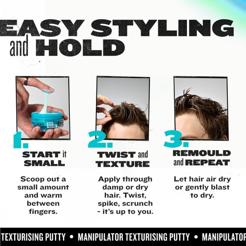 Bed Head by TIGI Manipulator Texturising Putty with Firm Hold