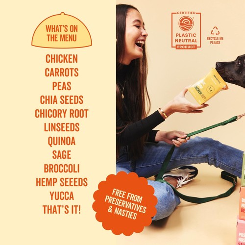 Marleybones Wet Dog Food - Chicken & Superfoods