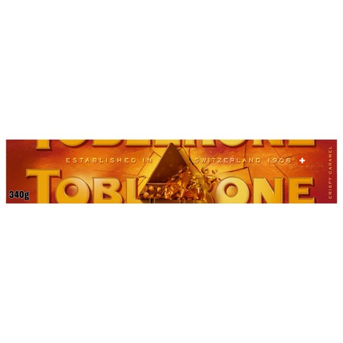 Toblerone Crispy Caramel Chocolate Gift Bar