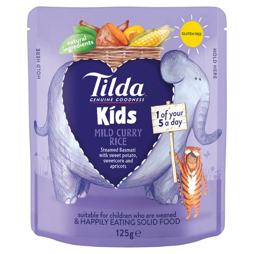 Tilda Kids Mild Curry Rice