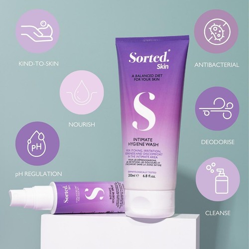 Sorted Skin Intimate Hygiene Wash - Prebiotic Microbiome Based