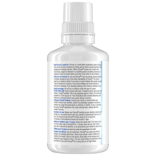 Colgate Peroxyl Medicated Mouthwash Alcohol Free 