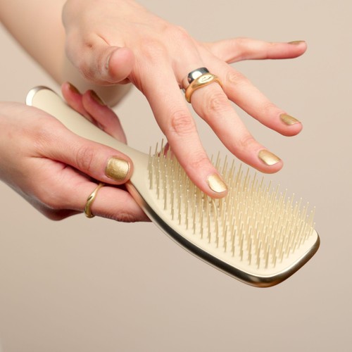 Tangle Teezer Ultimate Detangler Chrome, Champagne Gold