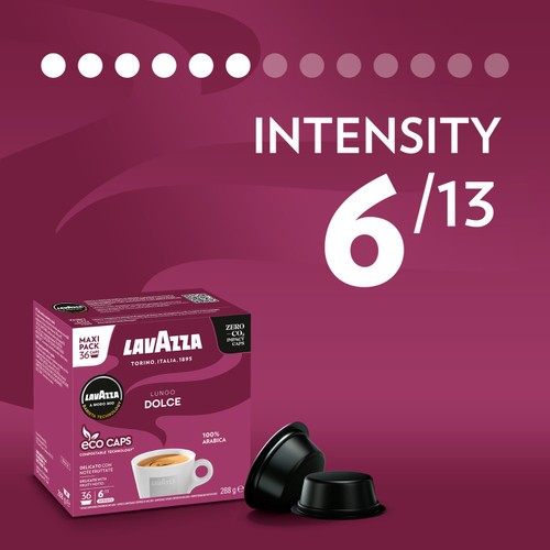 Lavazza A Modo Mio Lungo Dolce Capsules