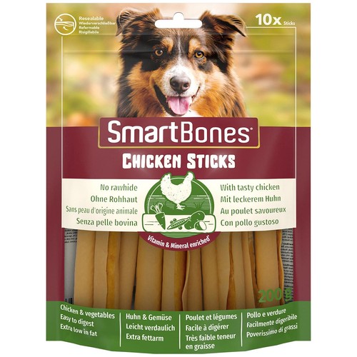 SmartBones Chicken Rawhide Free Sticks Dog Treats