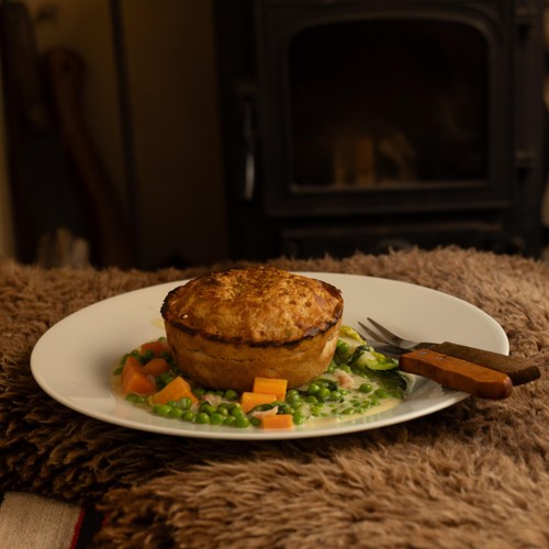 Pieminister Deer & Beer Pie with Wild Venison, Milk Stout & Mushroom 