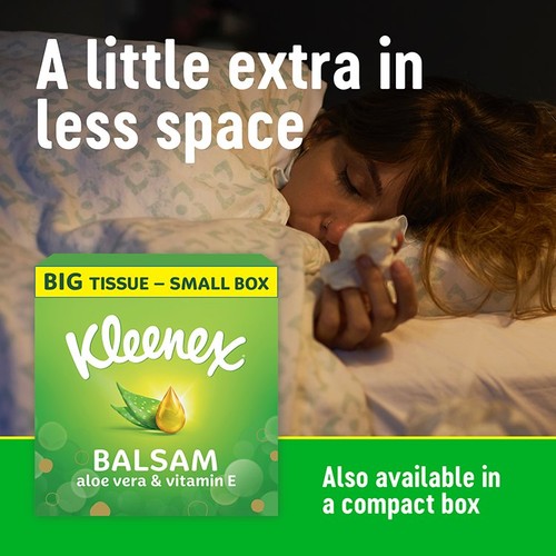 Kleenex Balsam Tissues Box 