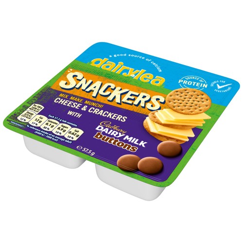 Dairylea Snackers Cheese & Crackers with Mini Chocolate Buttons