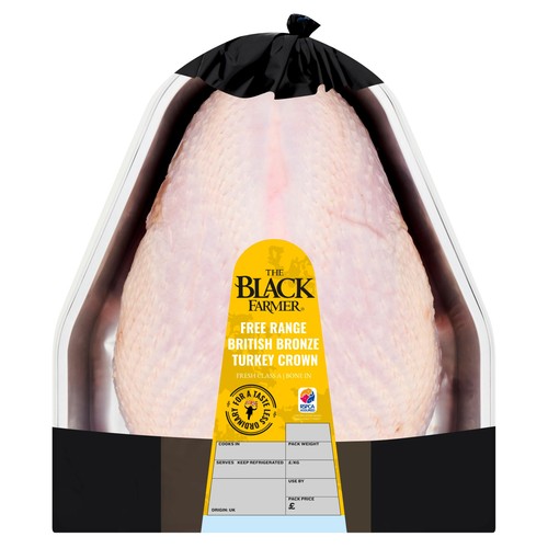 The Black Farmer Free Range Bronze Turkey Crown