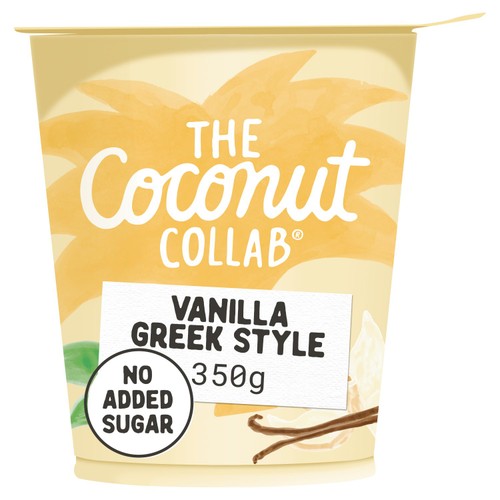The Coconut Collab Vanilla Greek Style Yoghurt